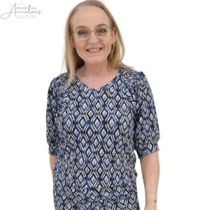 Z Dreamstar Top Imagine crinkle Indigo mix